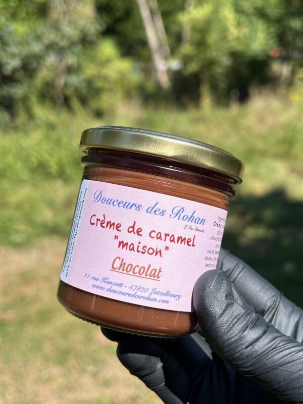 Crème de caramel maison chocolat