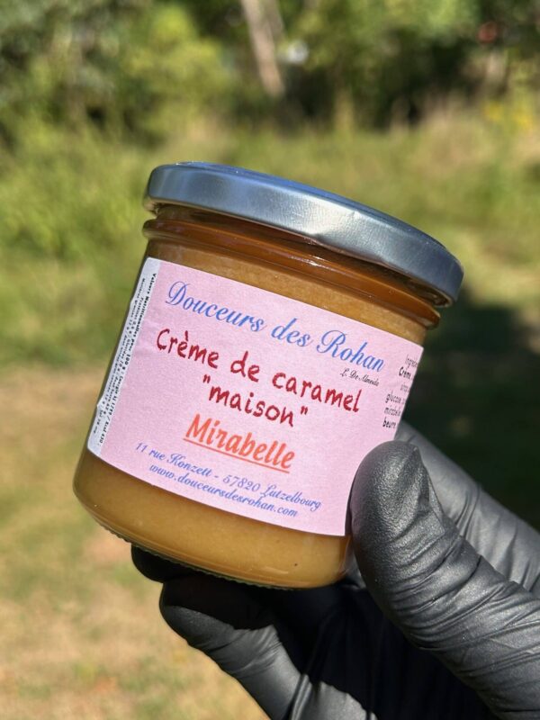 Crème de caramel maison mirabelle