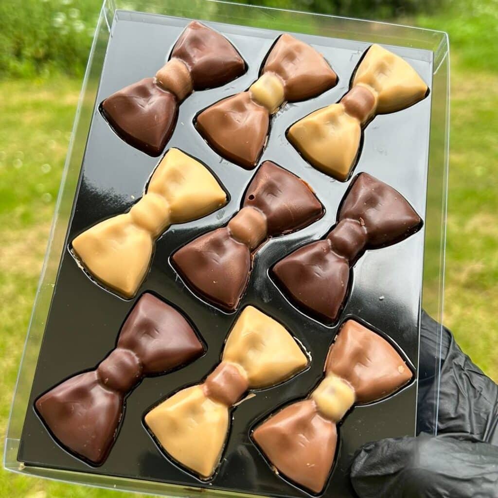 noeud papillon chocolat