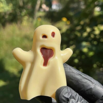 Fantome en chocolat - chocolat halloween