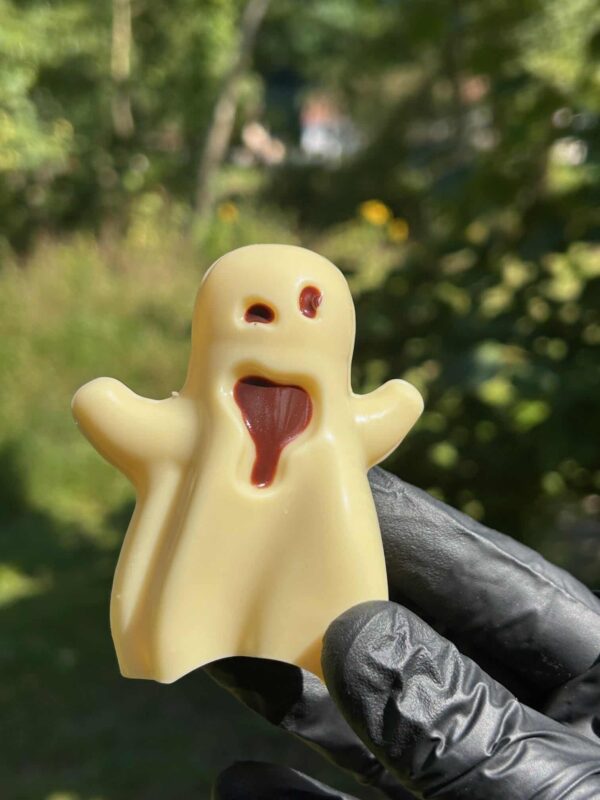 Fantome en chocolat - chocolat halloween