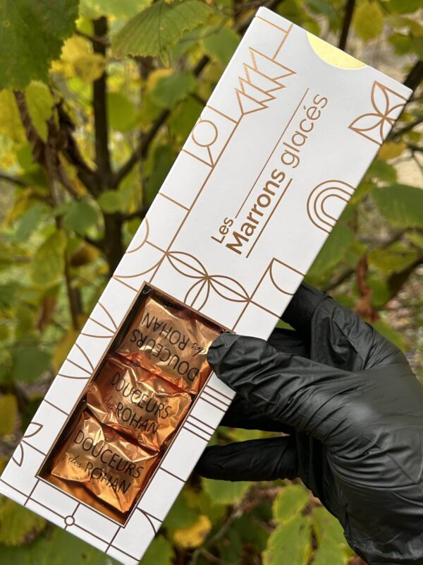 Coffret de marrons glaçés 6 pièces