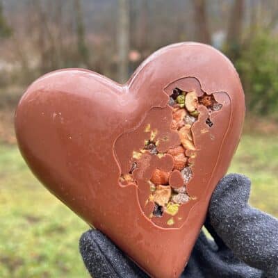 Cœur garni Saint-Valentin