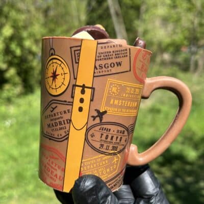 La tasse garnie